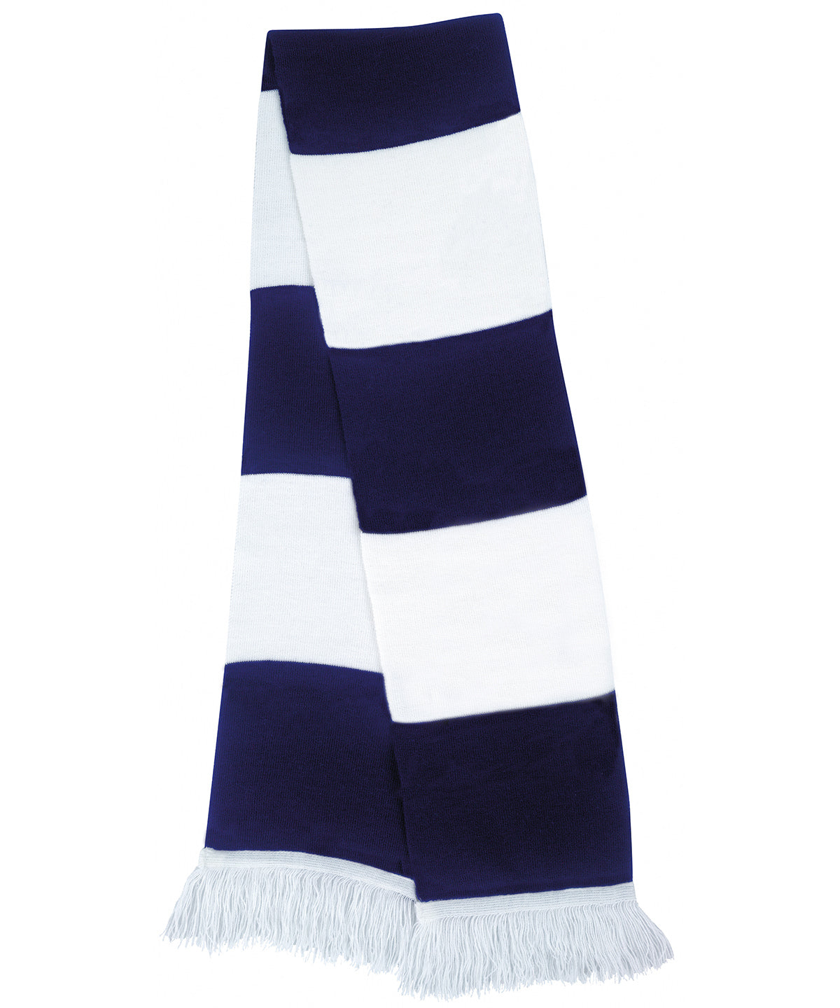 Team Scarf - R146X - White Navy O S - Customisable Scarfs