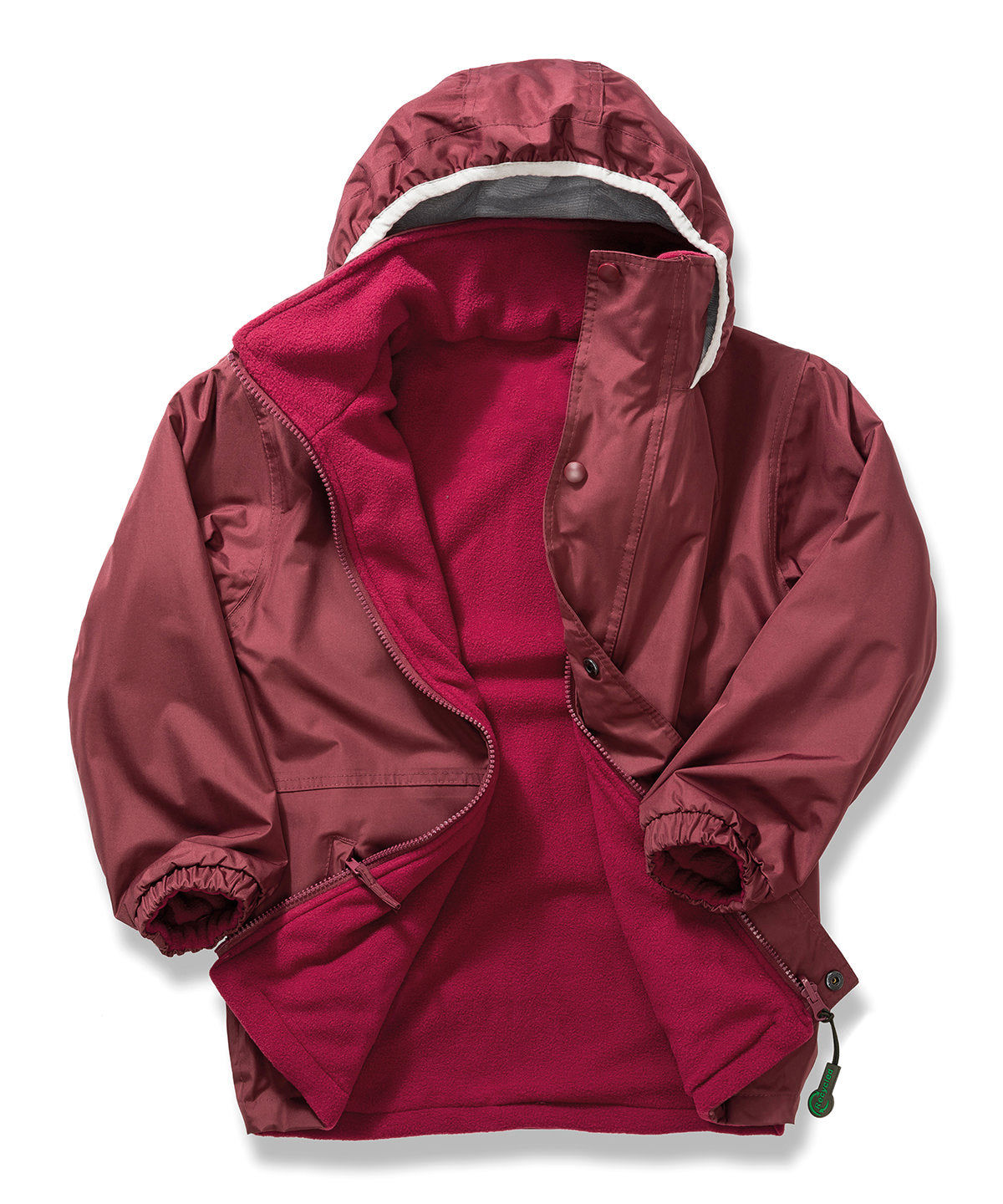 Junior Stormdri Jacket - R160JY - Burgundy Burgundy 13 14 - Customisable Jacket
