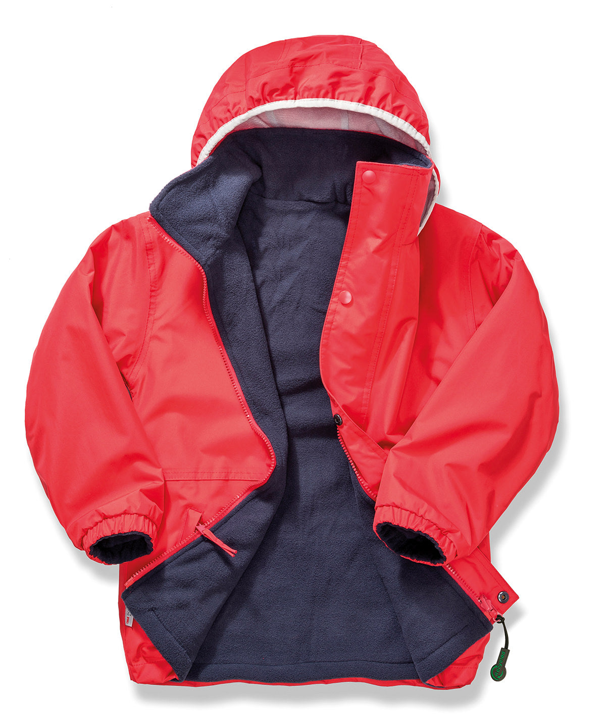 Junior Stormdri Jacket - R160JY - Red Navy 13 14 - Customisable Jacket