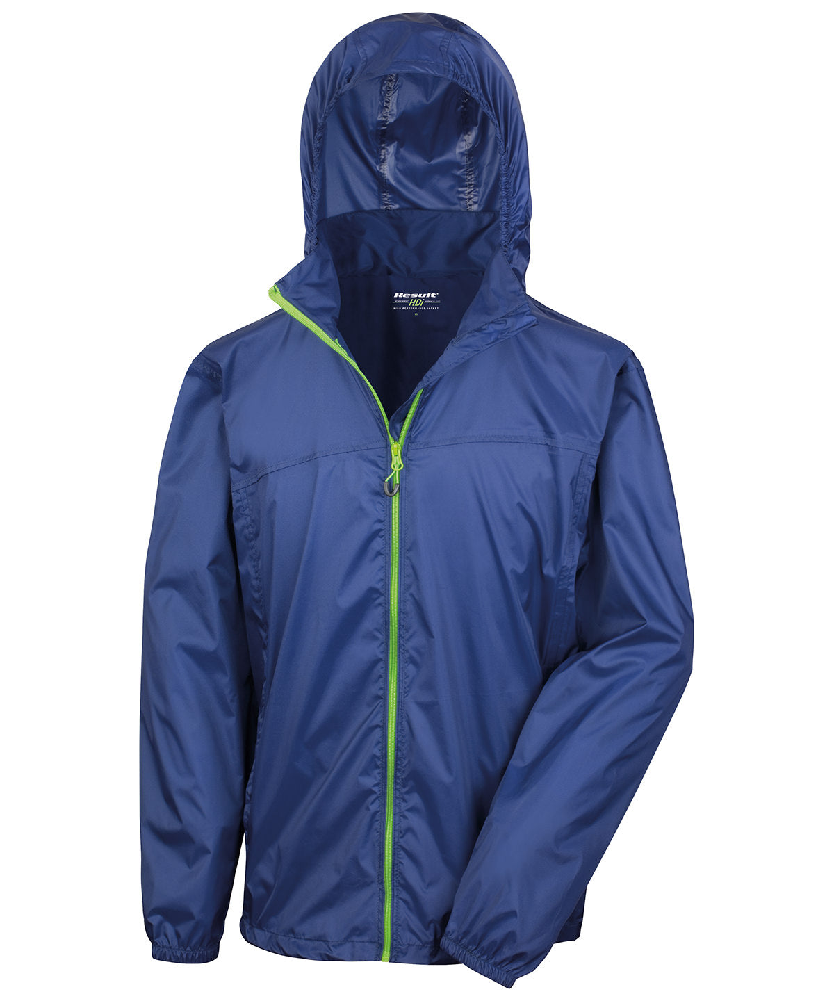 Result Urban LWeight Stowable Jacket - R189X - Navy Lime - Customisable Jacket