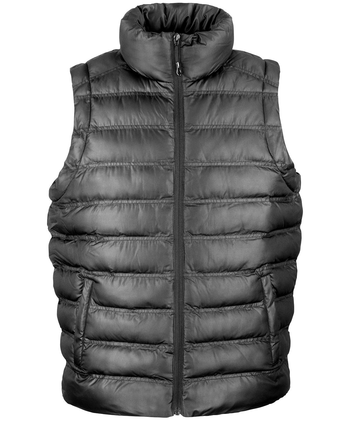 Result Urban Mens Ice Bird Padded Gilet - R193M - Black - Customisable Bodywarmers