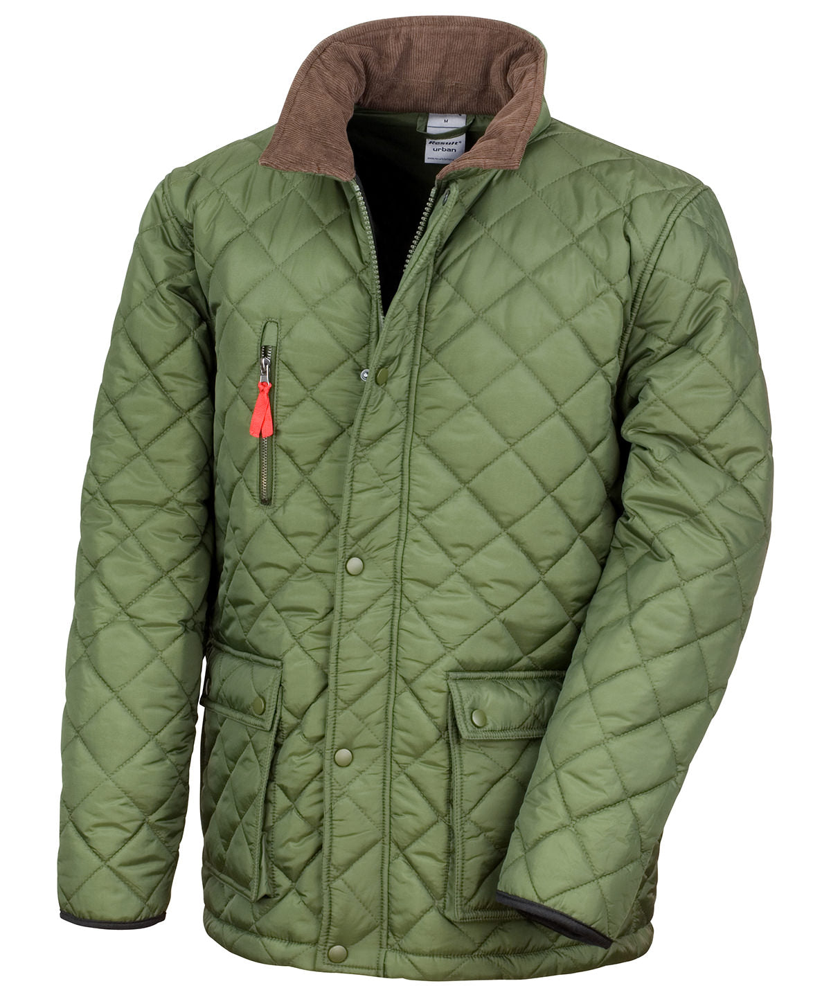 Result Urban Cheltenham Gold Jacket - R196X - Olive - Customisable Jacket