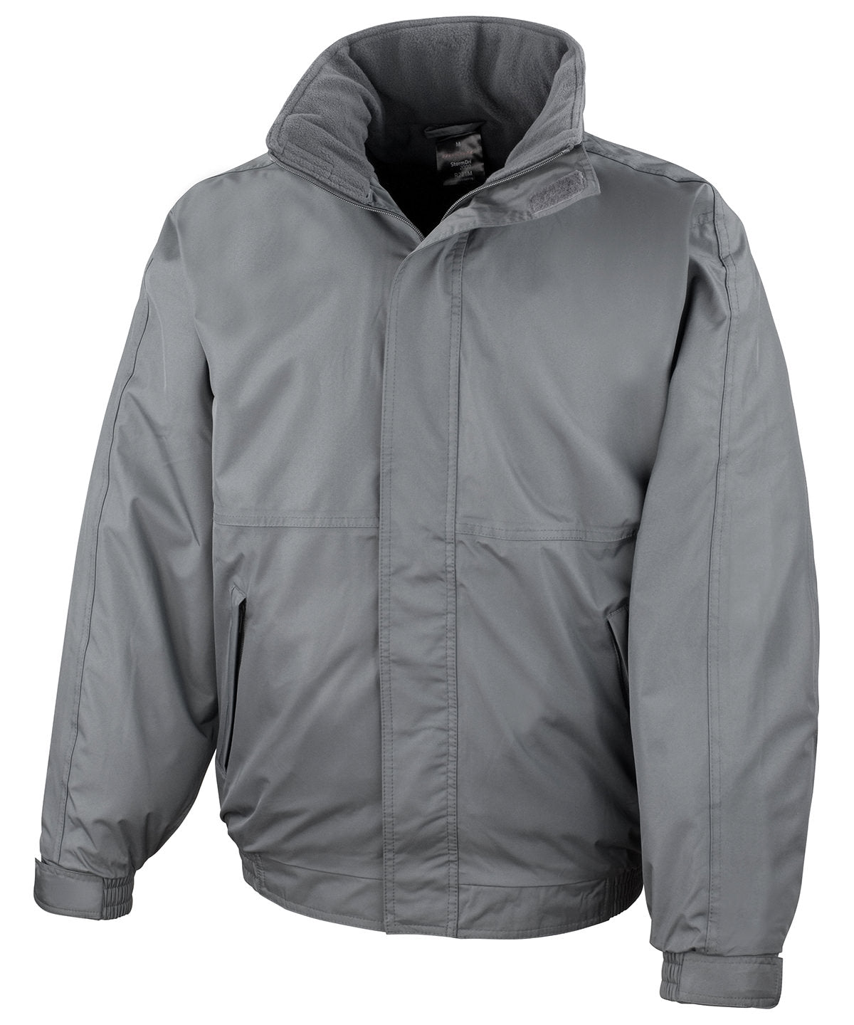 Mens Channel Jacket - R221M - Grey - Customisable Jacket