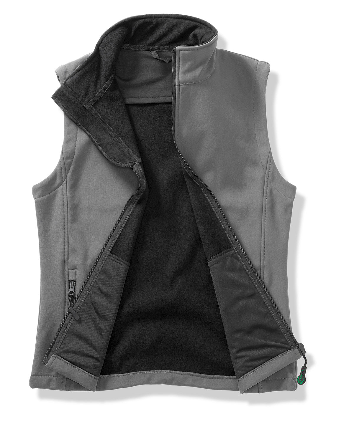 Lady Printable Sshell BWarm - R232F - Charcoal Black - Customisable Jacket