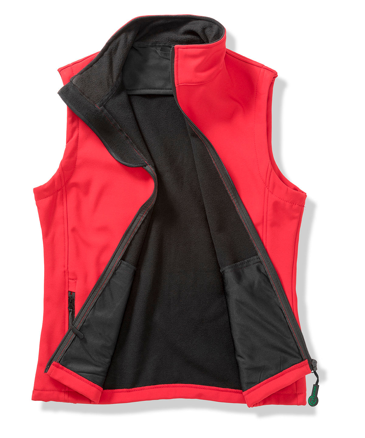 Mens Printable Sshell BWarm - R232M - Red Black - Customisable Jacket