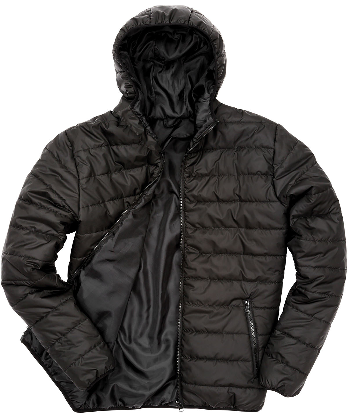 Mens Soft Padded Jacket - R233M - Black - Customisable Jacket
