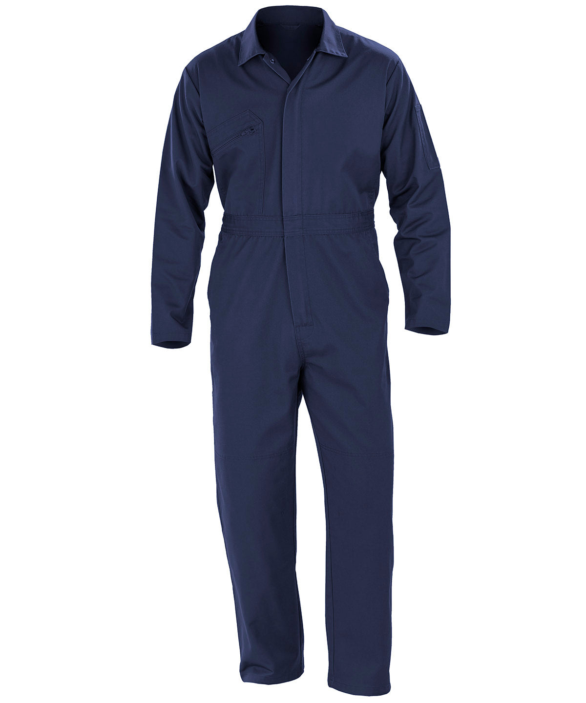 Result Recycled Action Zip Front Overall - R510X - Navy - Customisable Coveralls
