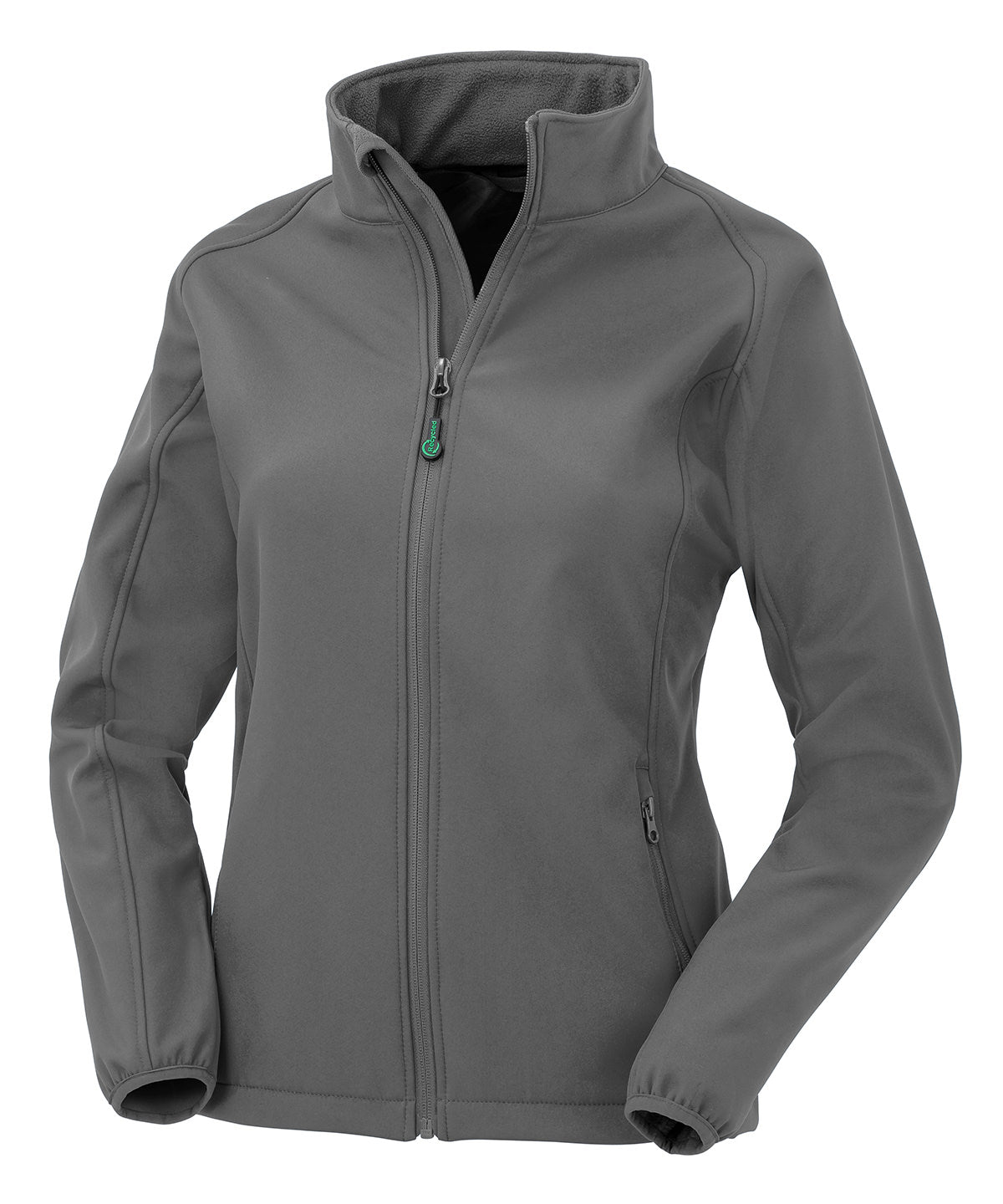 Result Reult Recycled Ladies Printable Softshel - R901F - Workguard Grey - Customisable Outerwear