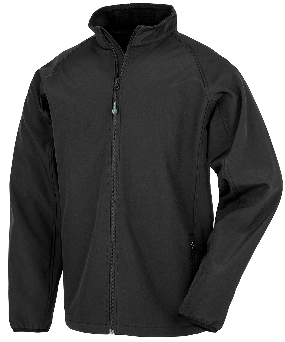 Result Recycled Mens Printable Softshell - R901M - Black - Customisable Jacket
