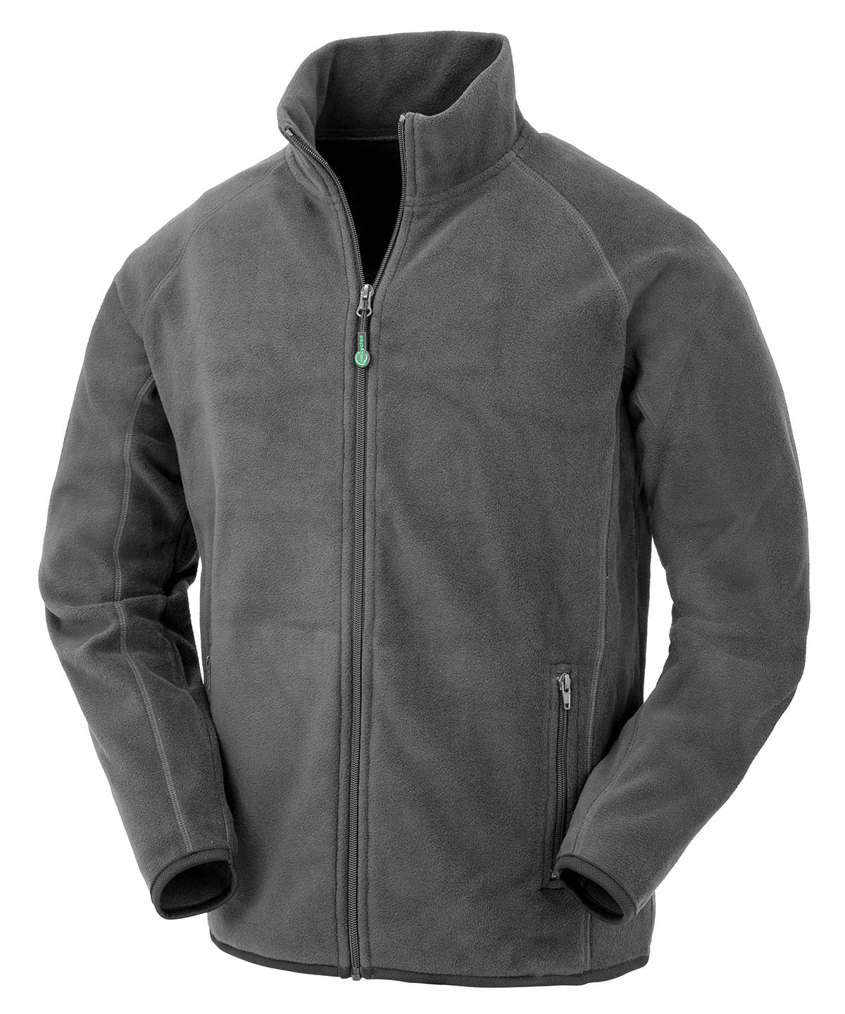 Result Recycled Unisex Fleece Jacket - R903X - Grey - Customisable Jacket