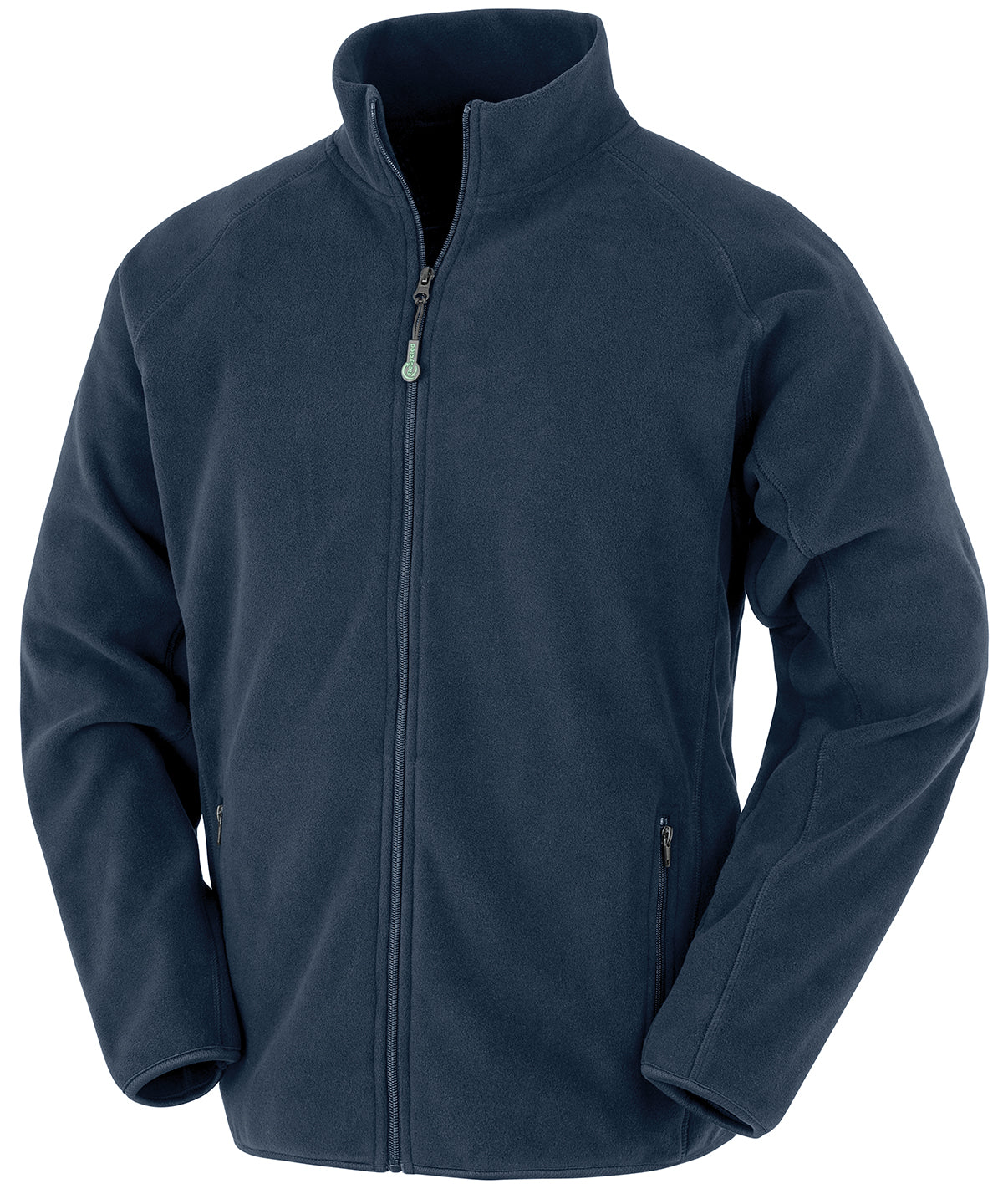 Result Recycled Unisex Fleece Jacket - R903X - Navy - Customisable Jacket