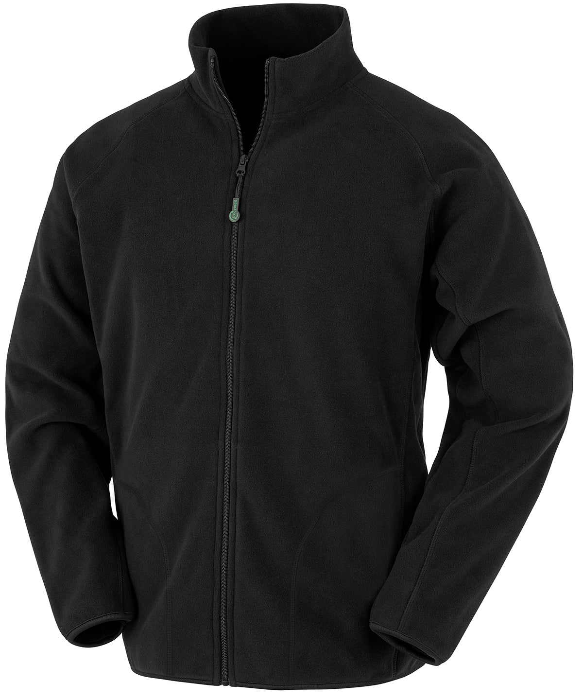Result Recycled Microfleece Jacket - R907X - Black - Customisable Jacket