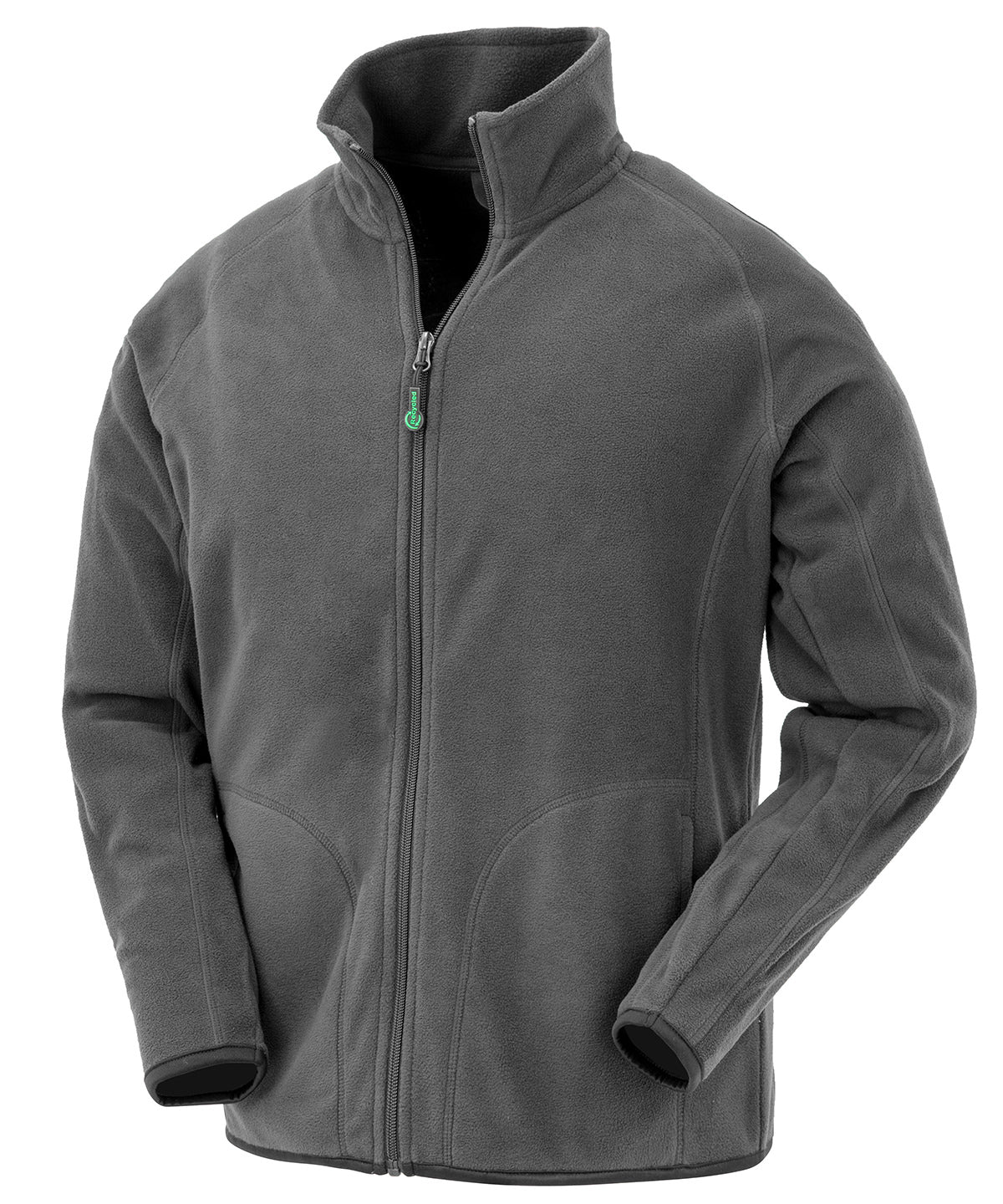 Result Recycled Microfleece Jacket - R907X - Grey - Customisable Jacket