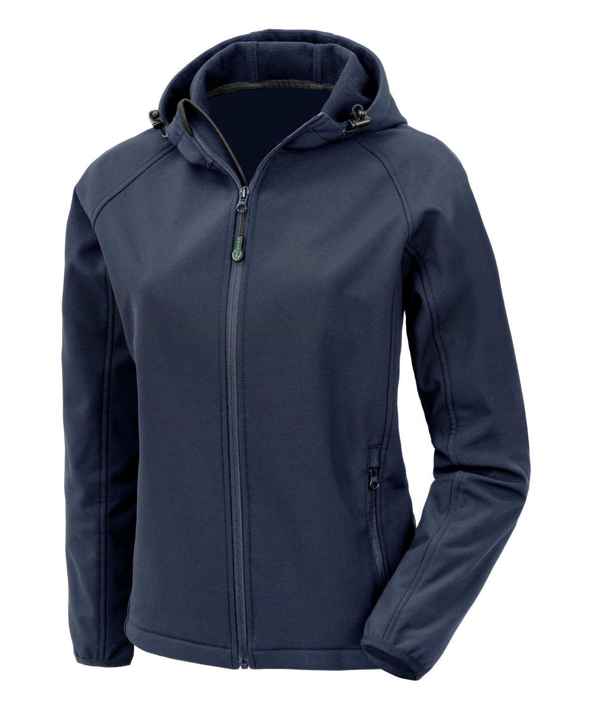 Result Ladies Recycled Pable Hood Shell - R911F - Navy - Customisable Jacket