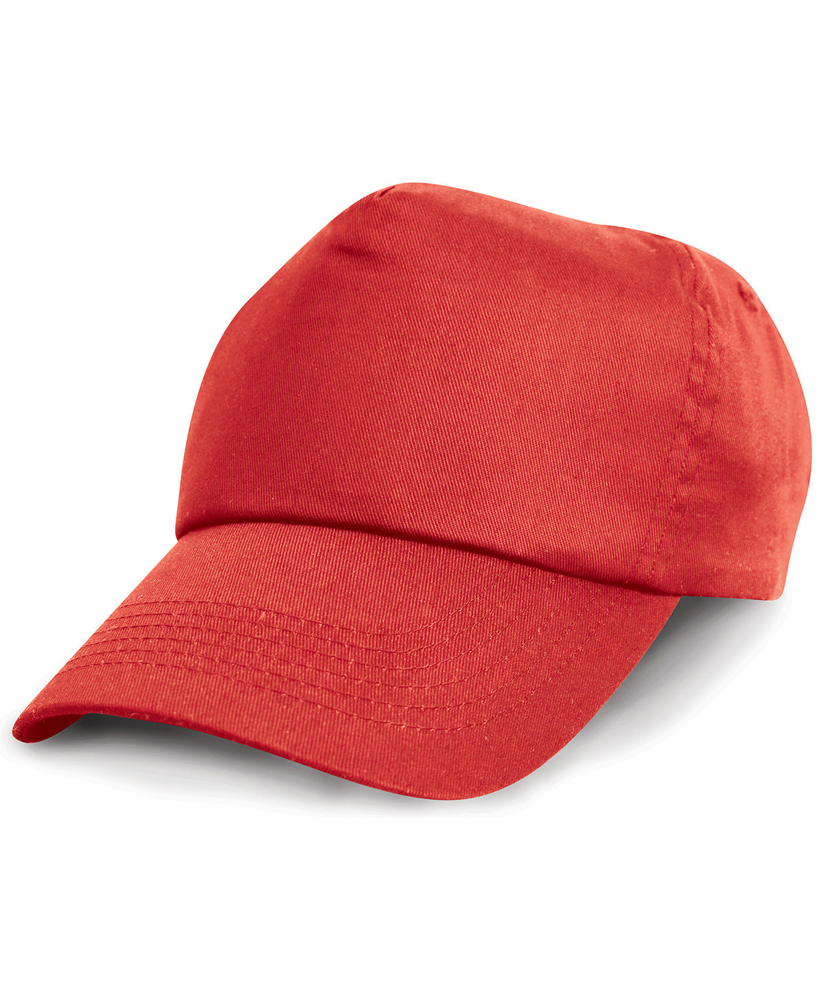 Result Junior Cotton Cap - RC05J - Red O S - Customisable Caps