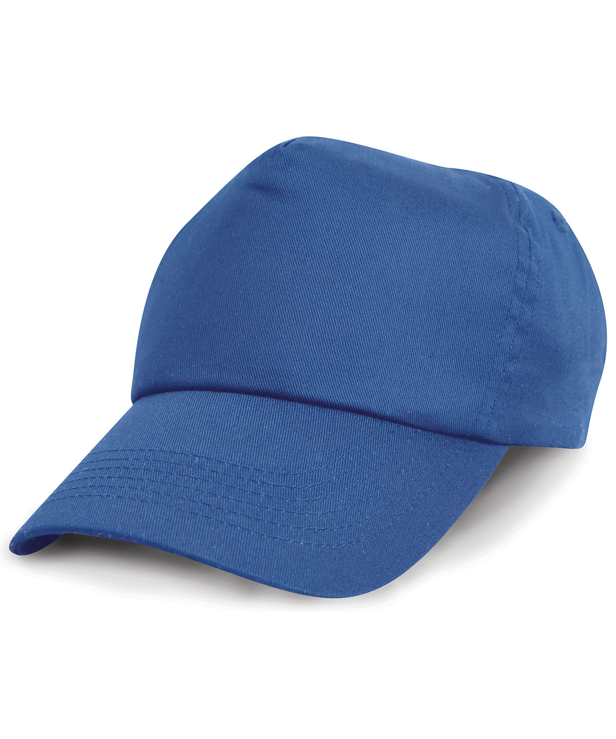 Result Junior Cotton Cap - RC05J - Royal Blue O S - Customisable Caps