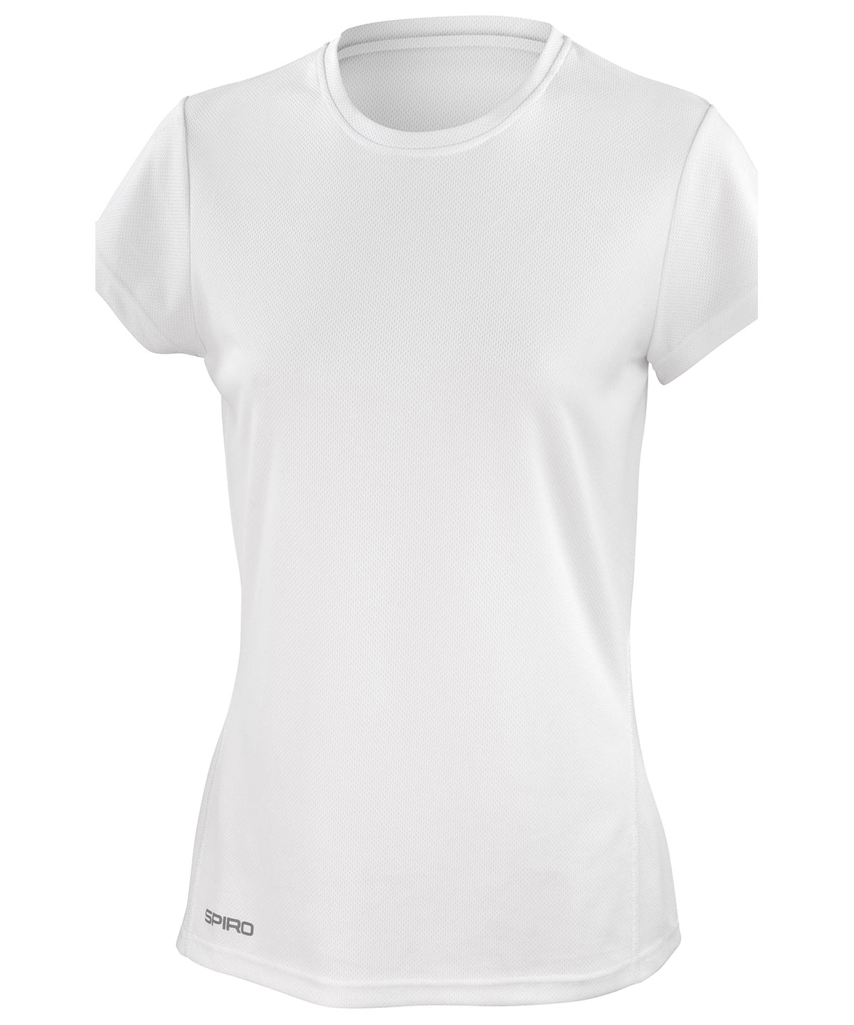 Ladies Quick Dry S/Sleeve TShirt - S253F - White - Customisable T-Shirt