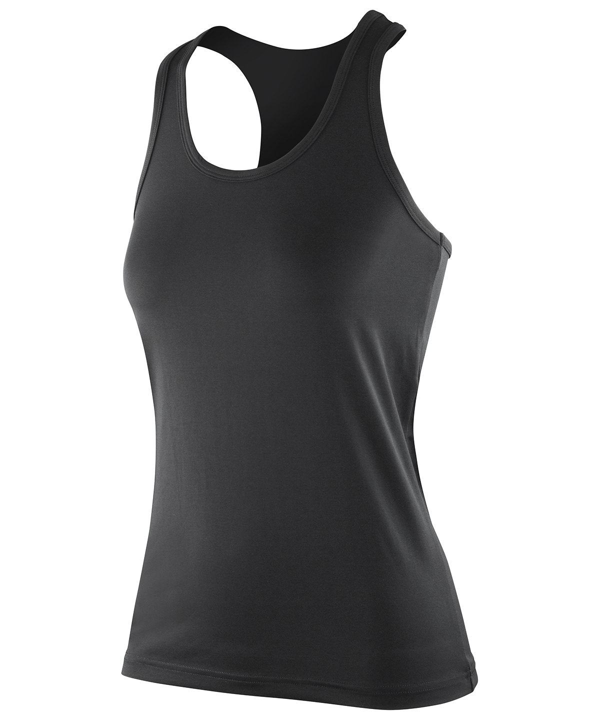 Softex Fitness Top - S281F - Black - Customisable Sportswear