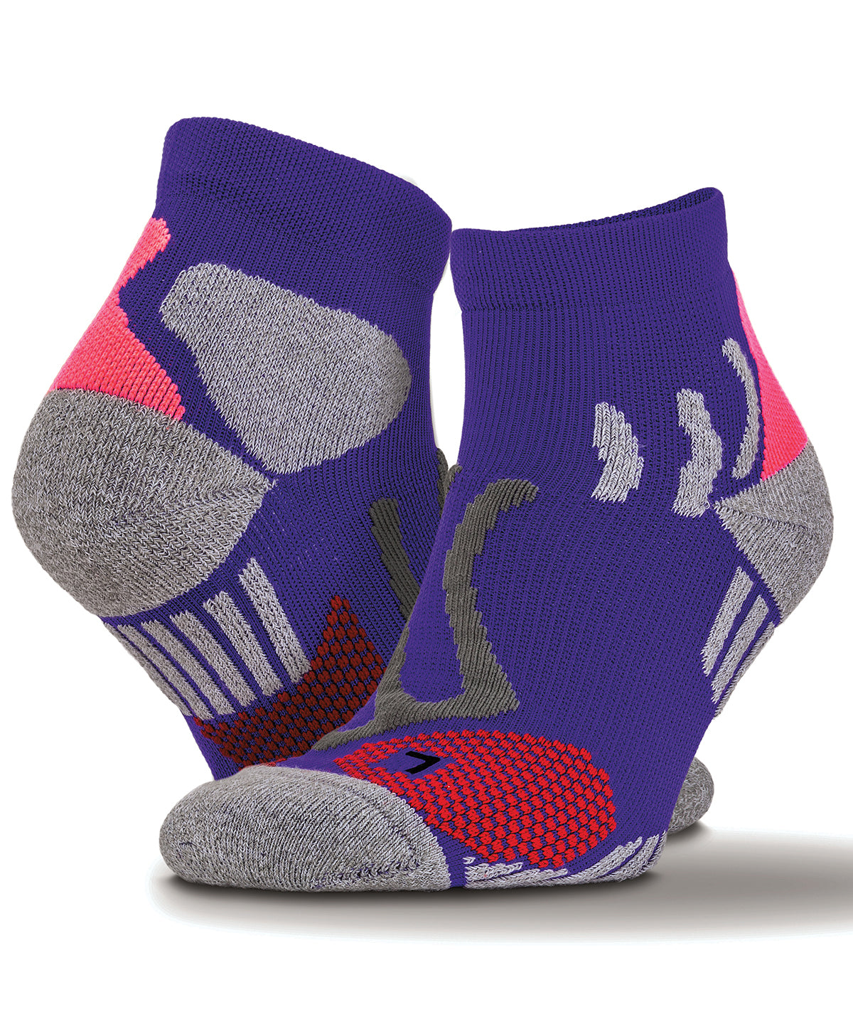 Technical Compression Sport Sock - S294X - Purple - Customisable Socks