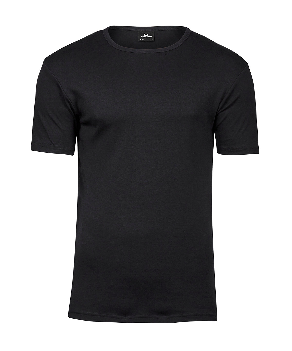 Mens Interlock Tee - TJ520 - Black - Customisable T-Shirt