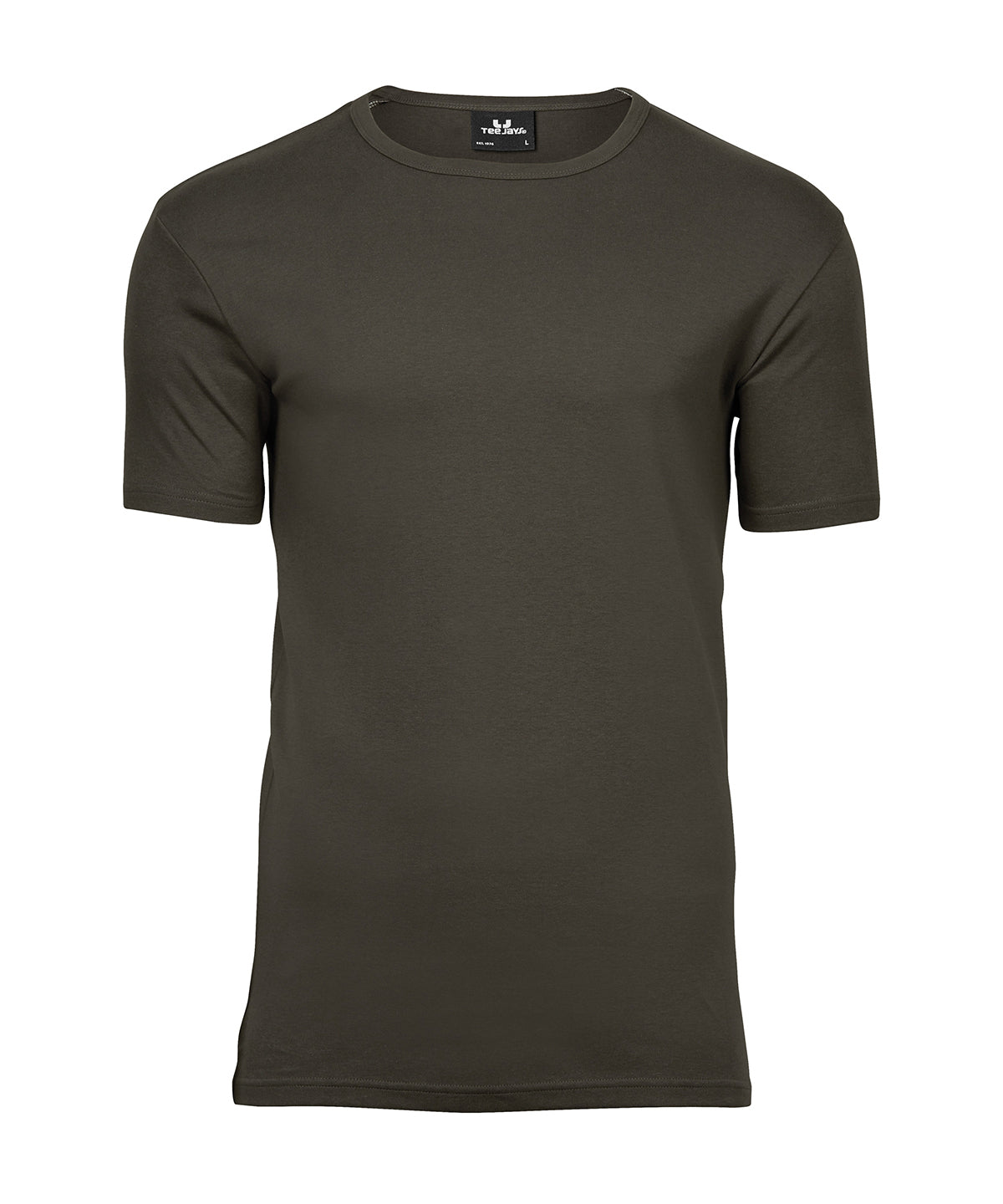 Mens Interlock Tee - TJ520 - Dark Olive - Customisable T-Shirt