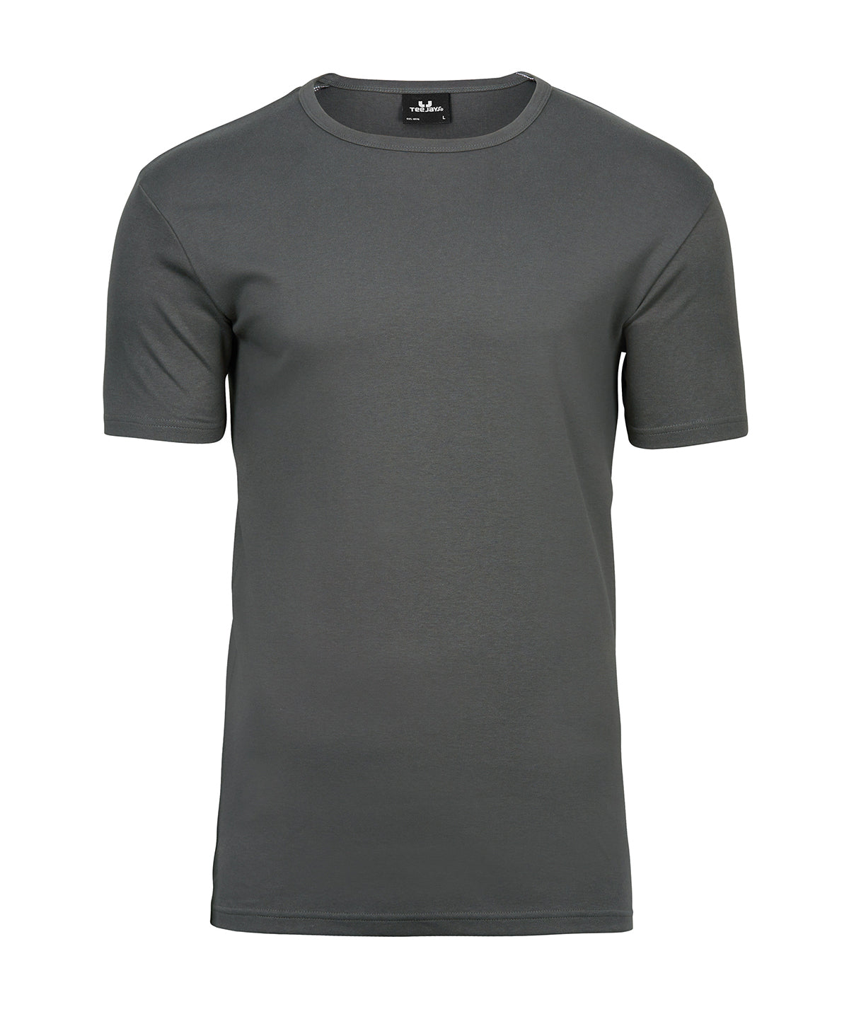 Mens Interlock Tee - TJ520 - Powder Grey - Customisable T-Shirt