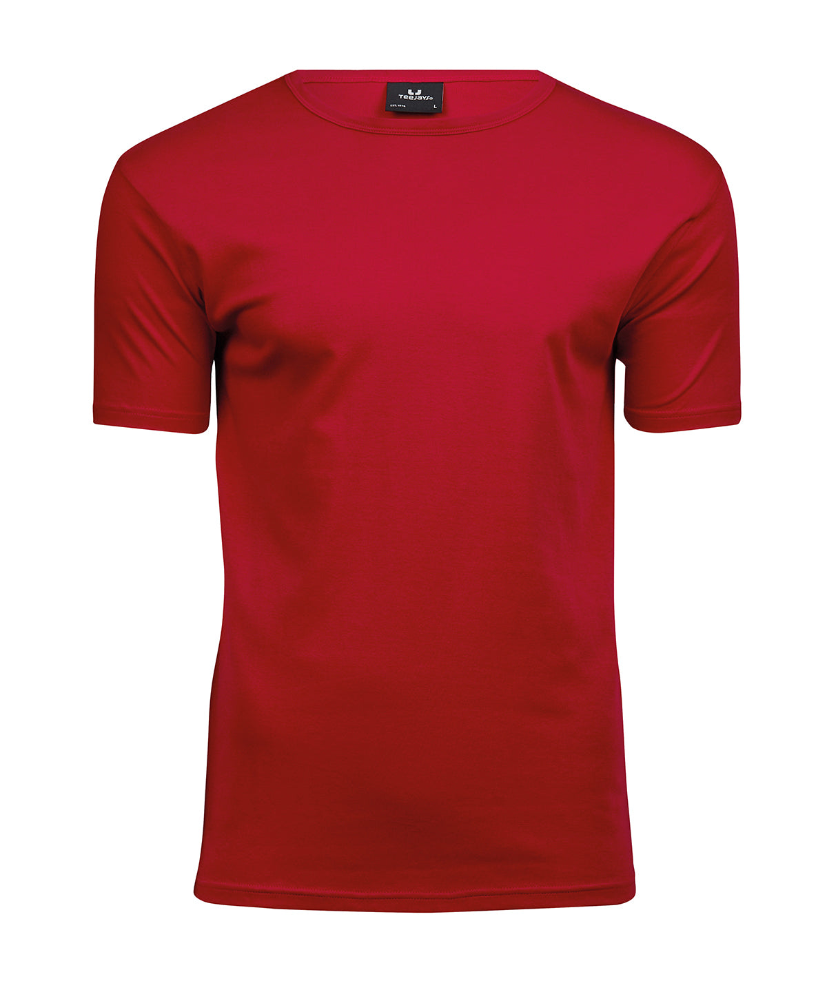 Mens Interlock Tee - TJ520 - Red - Customisable T-Shirt
