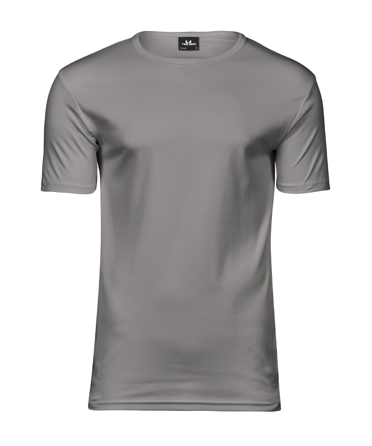Mens Interlock Tee - TJ520 - Stone - Customisable T-Shirt