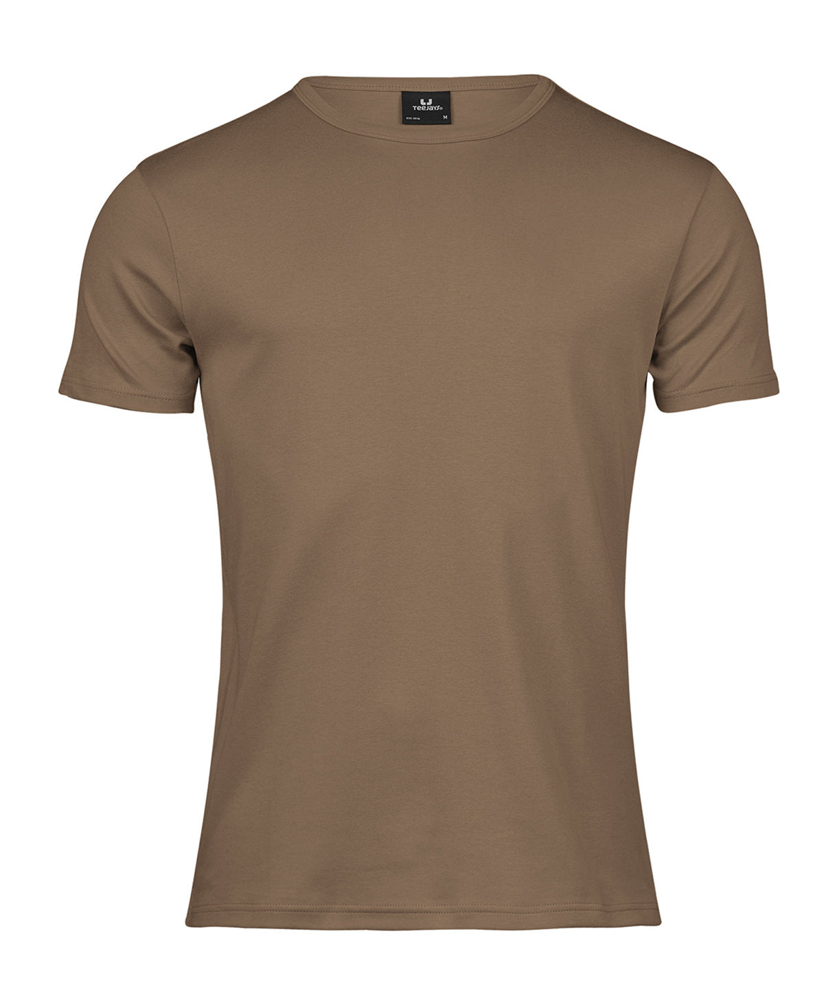 Mens Interlock Tee - TJ520 - Wood - Customisable T-Shirt