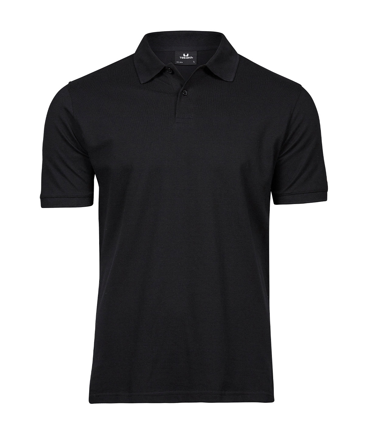 Mens Heavy Polo - TJ1400 - Black - Customisable Polo Shirts