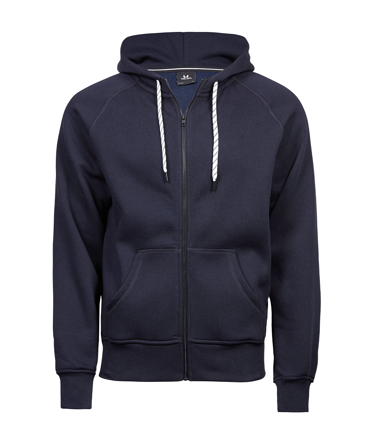 Mens Fashion Full Zip Hood - TJ5435 - Navy - Customisable Hoodies