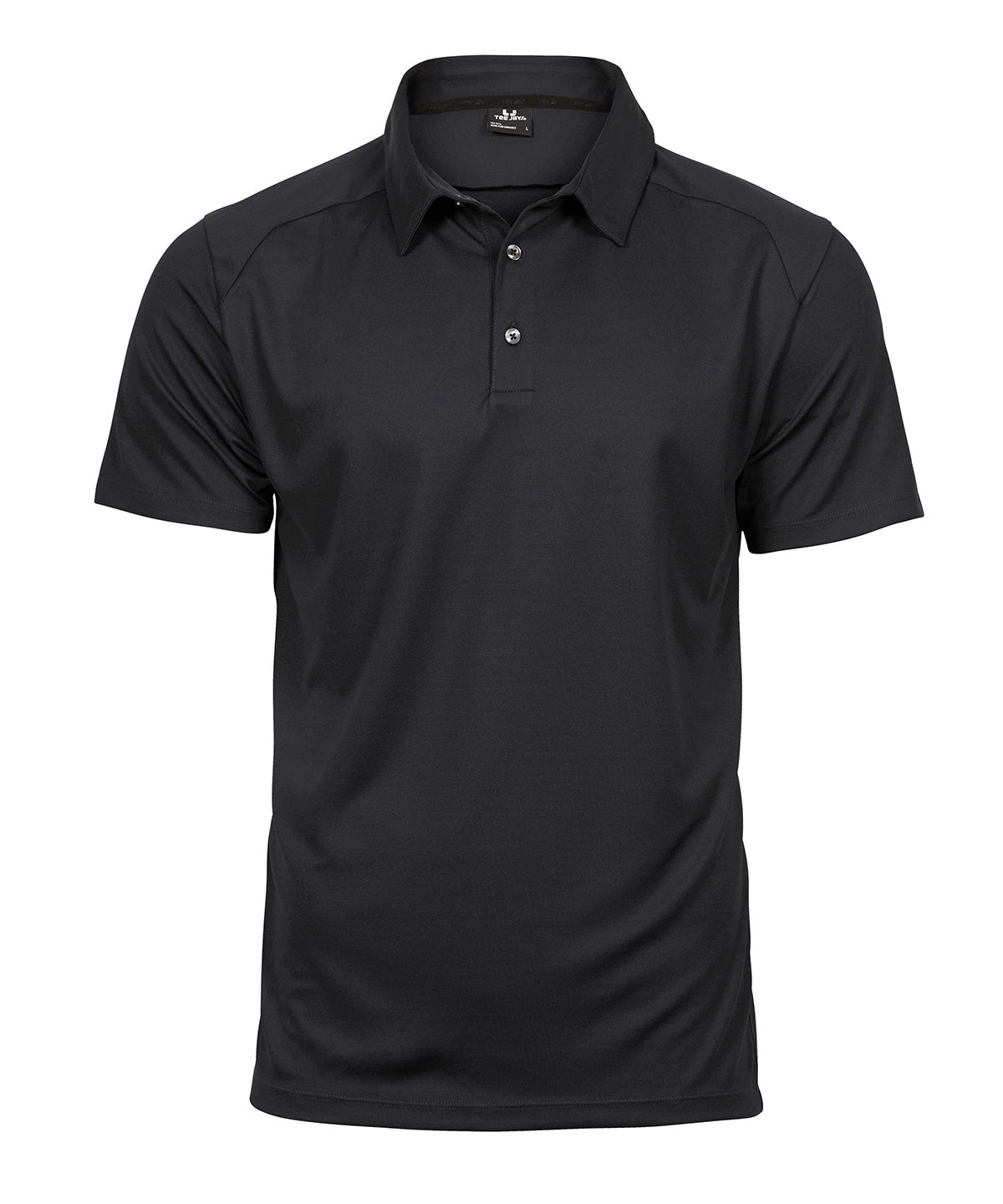 Mens Luxury Sport Polo - TJ7200 - Black - Customisable Polo Shirts