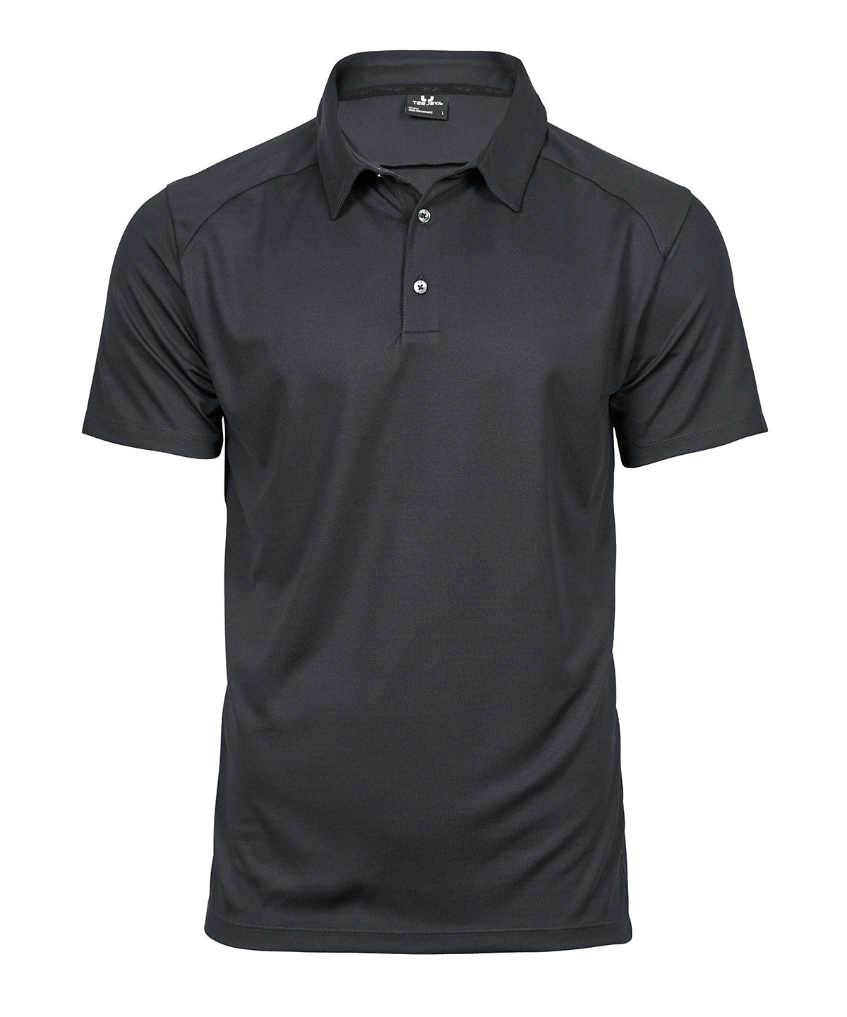 Mens Luxury Sport Polo - TJ7200 - Dark Grey - Customisable Polo Shirts