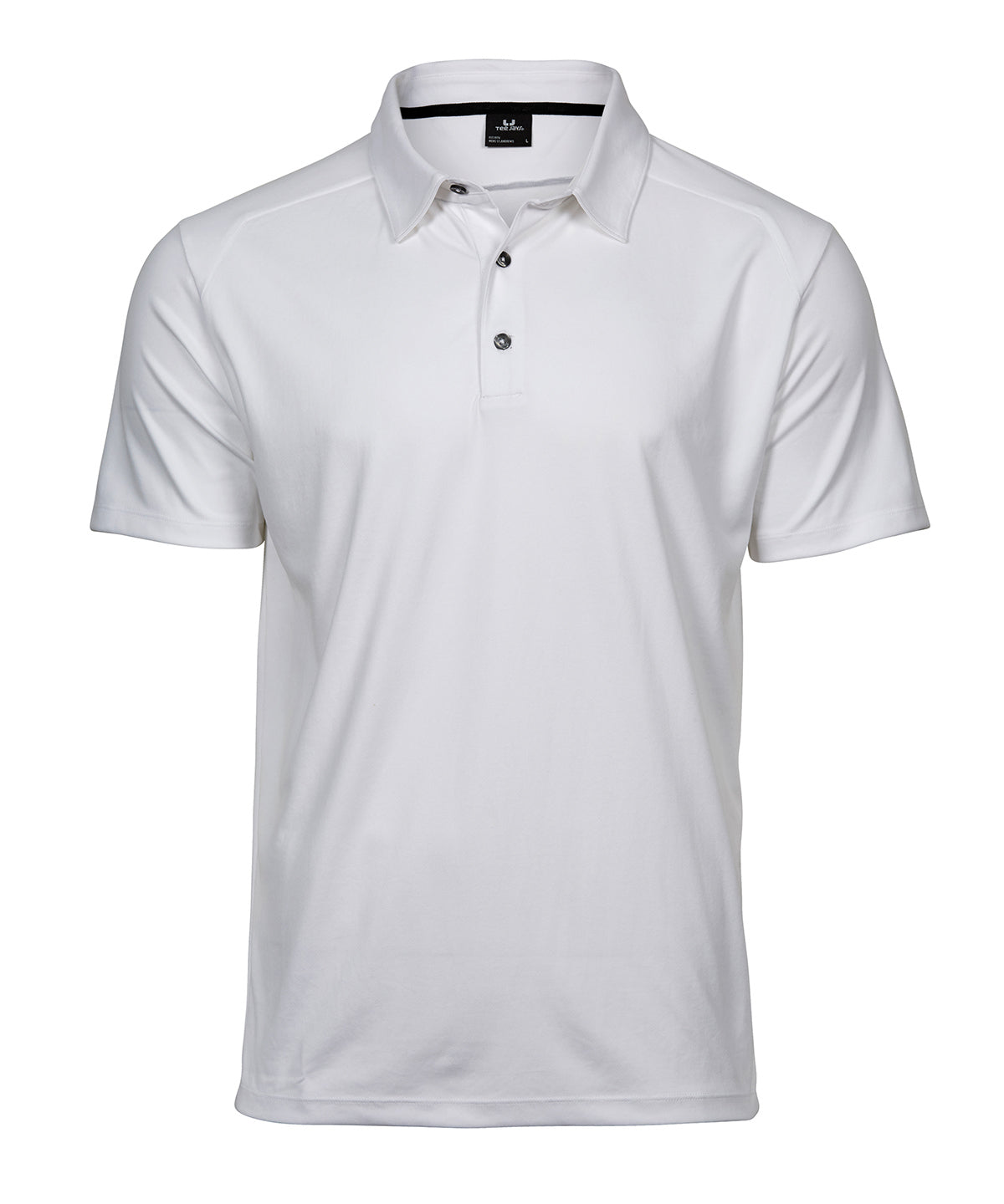Mens Luxury Sport Polo - TJ7200 - White - Customisable Polo Shirts