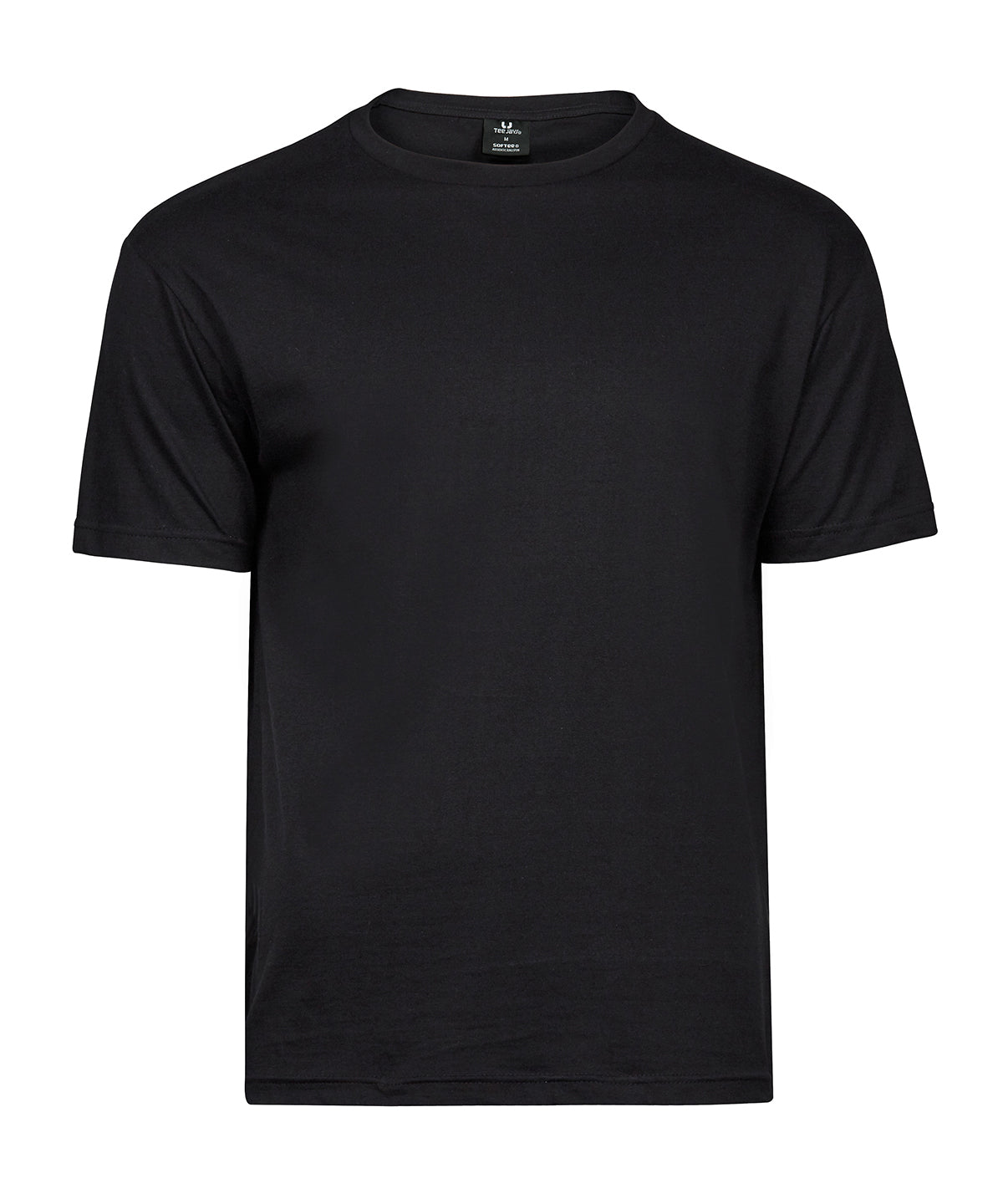 Mens Fashion SofTee - TJ8005 - Black - Customisable T-Shirt