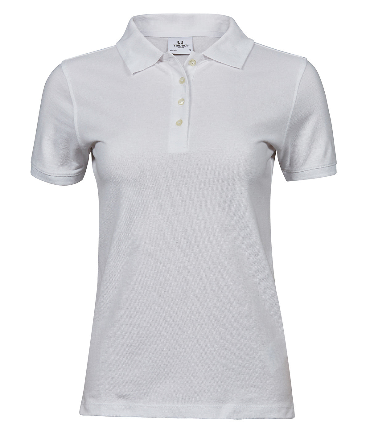 Ladies Heavy Polo - TJ1401 - White - Customisable Polo Shirts