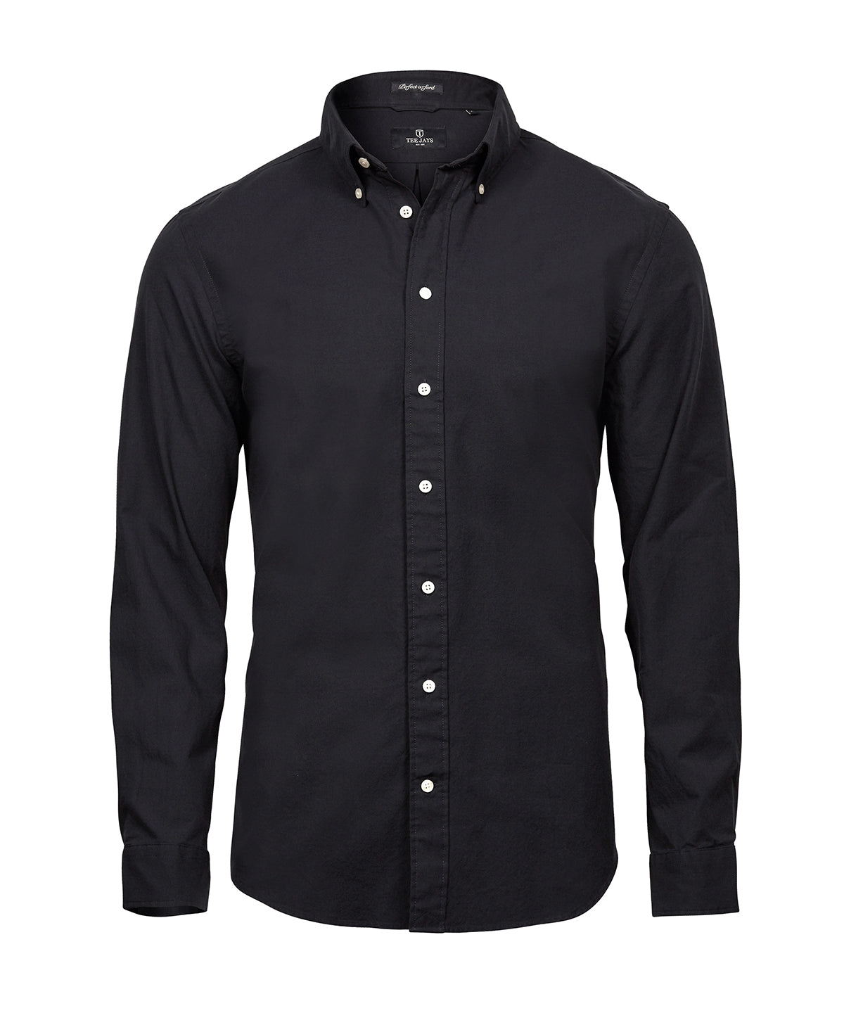 Mens Perfect Oxford Shirt - TJ4000 - Black - Customisable Shirts