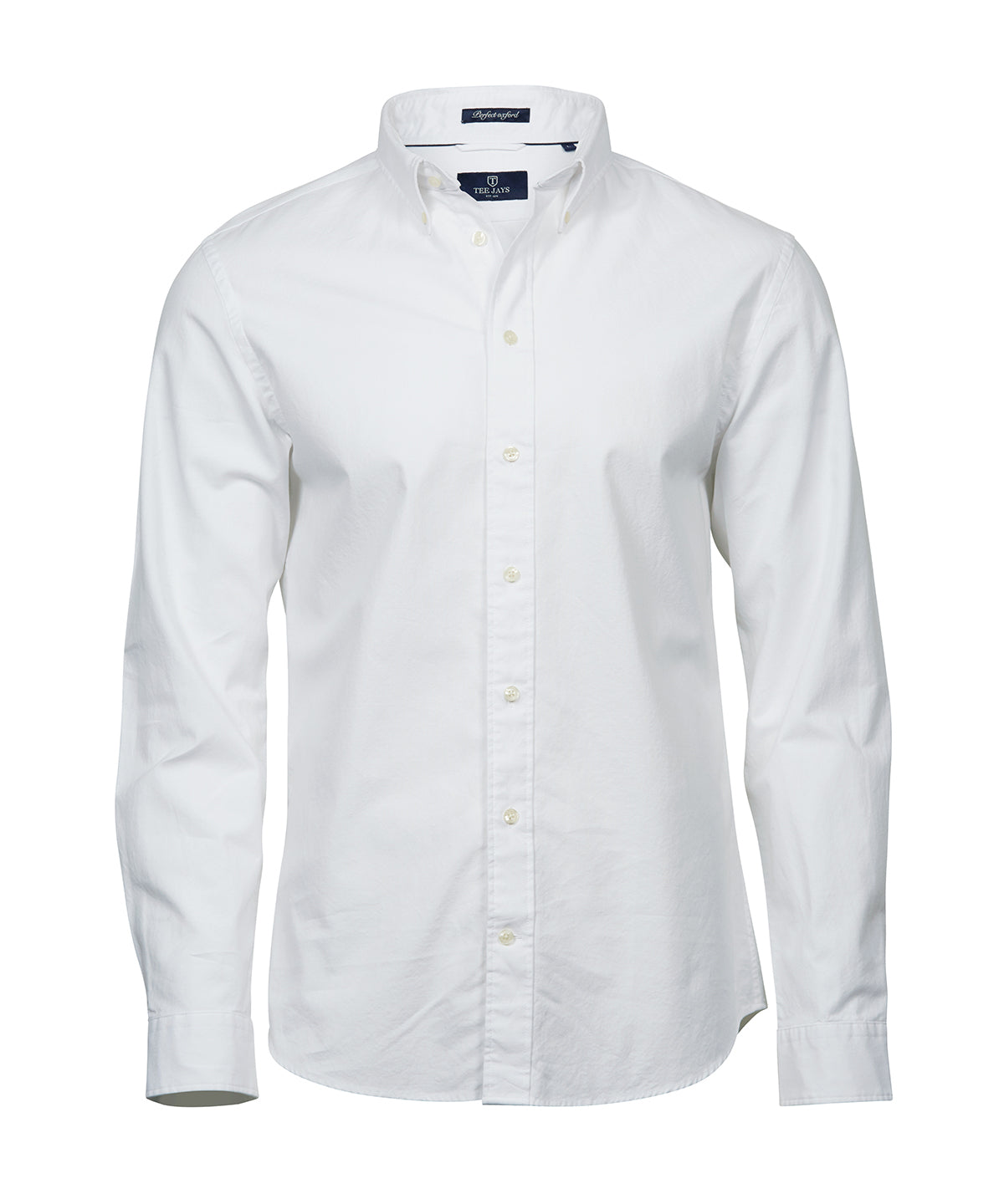 Mens Perfect Oxford Shirt - TJ4000 - White - Customisable Shirts