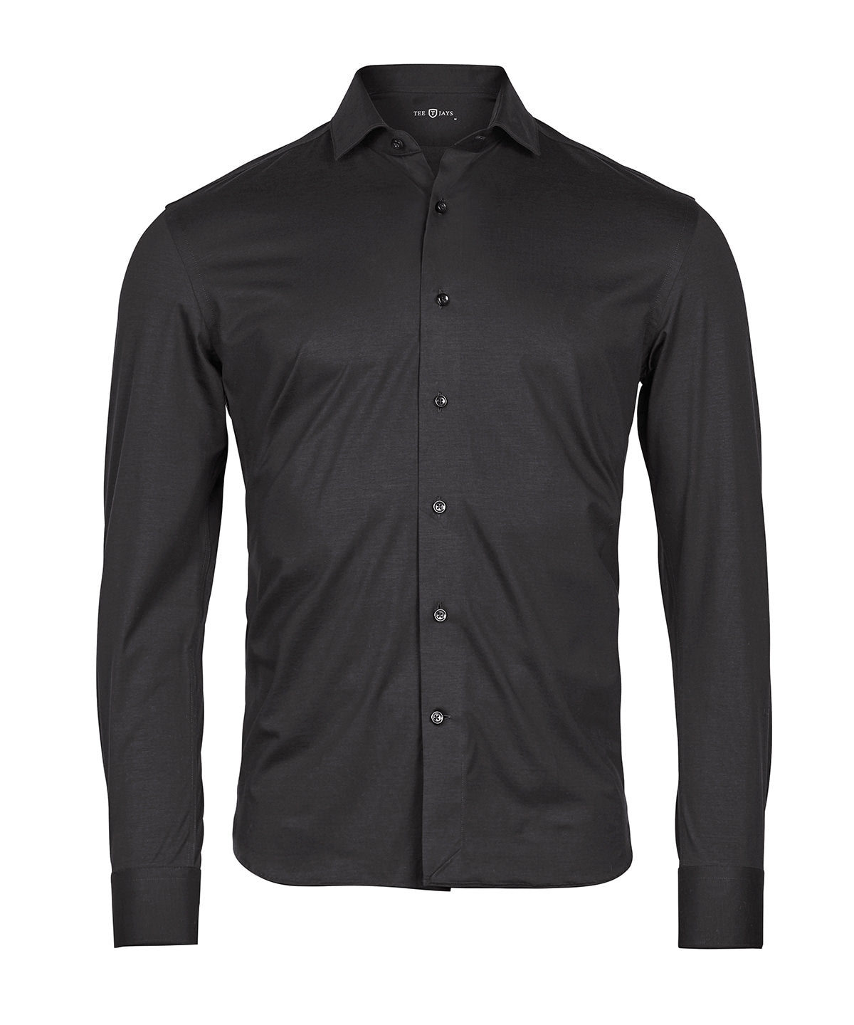 Active Stretch Shirt - TJ4030 - Black - Customisable Shirts