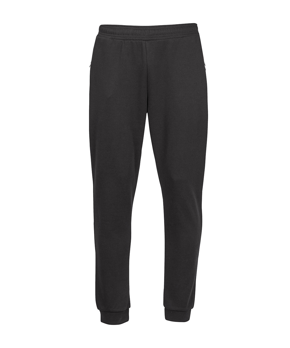 Ribbed Interlock Pants - TJ5510 - Black - Customisable Trousers