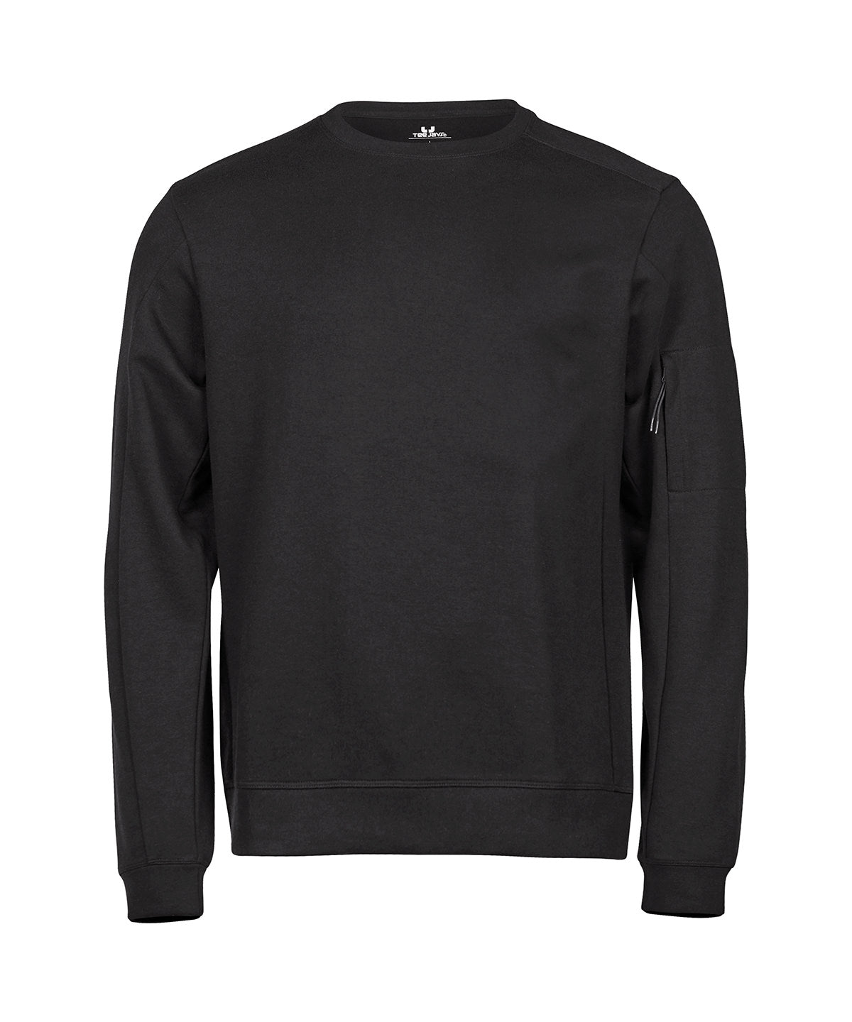 Athletic Crew Neck Sweat - TJ5700 - Black - Customisable Sweatshirts