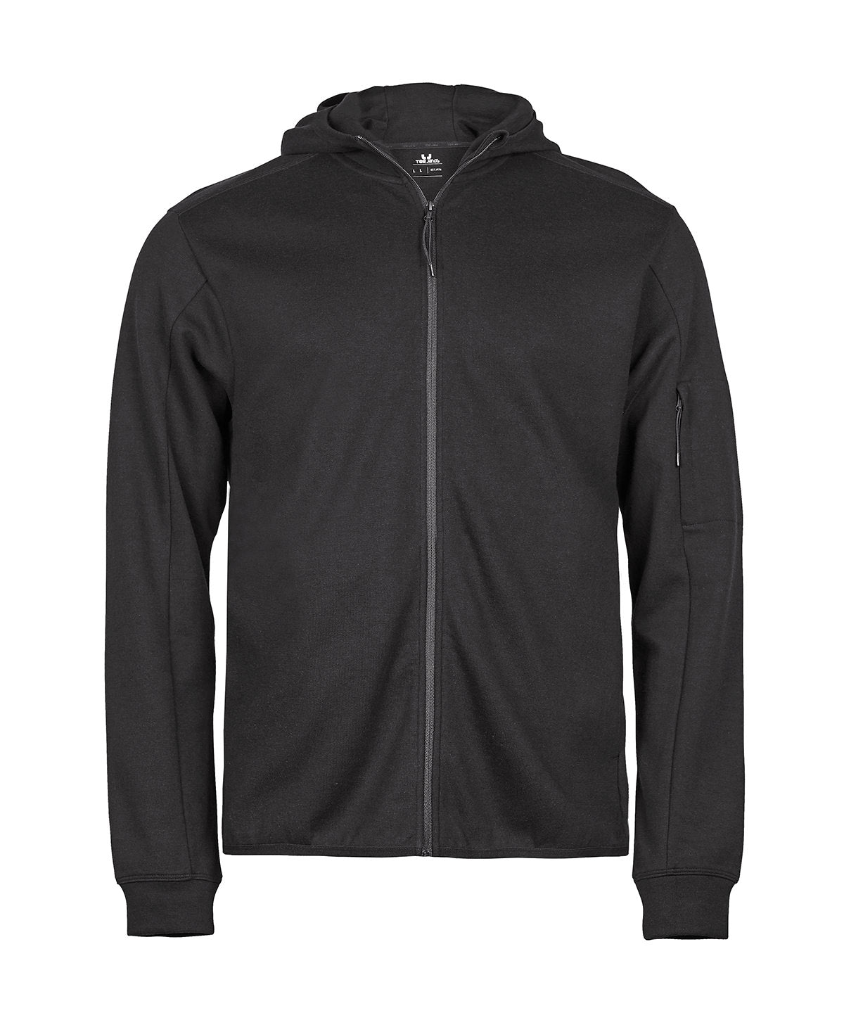 Athletic Full Zip Sweat - TJ5706 - Black - Customisable Hoodies
