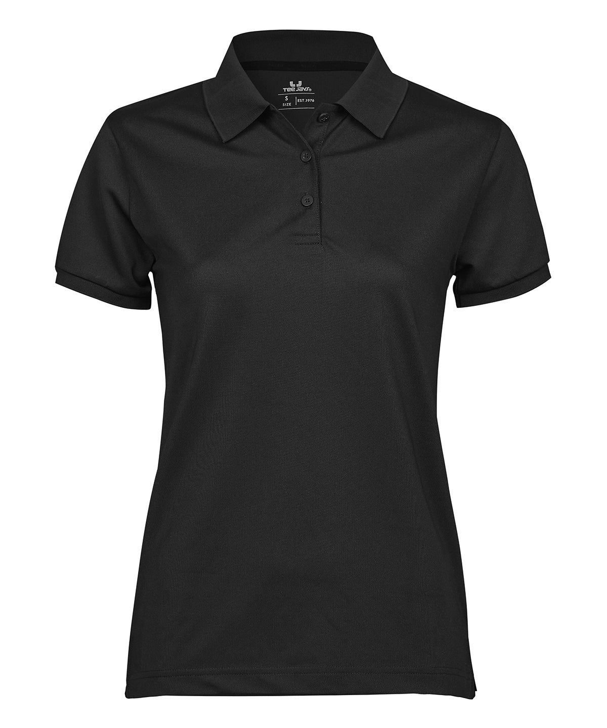 Ladies Club Polo - TJ7001 - Black - Customisable Polo Shirts