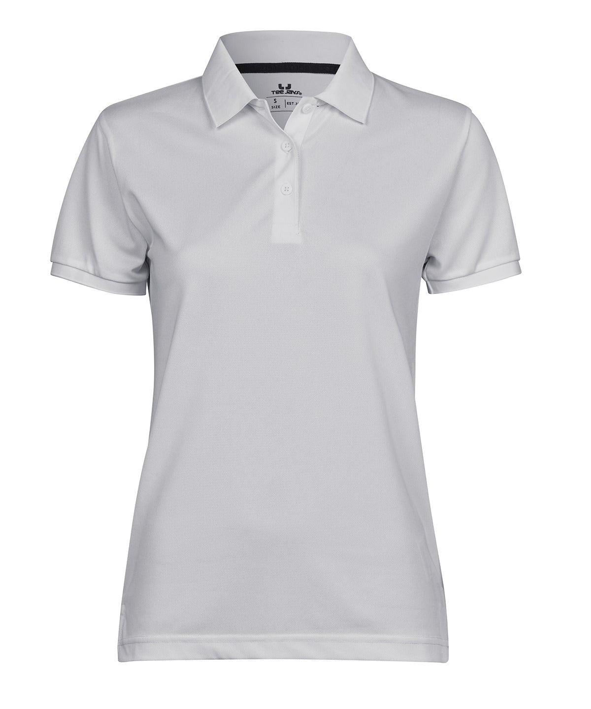 Ladies Club Polo - TJ7001 - White - Customisable Polo Shirts