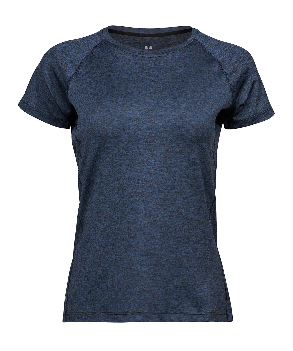 Ladies CoolDry Tee - TJ7021 - Navy Melange - Customisable T-Shirt