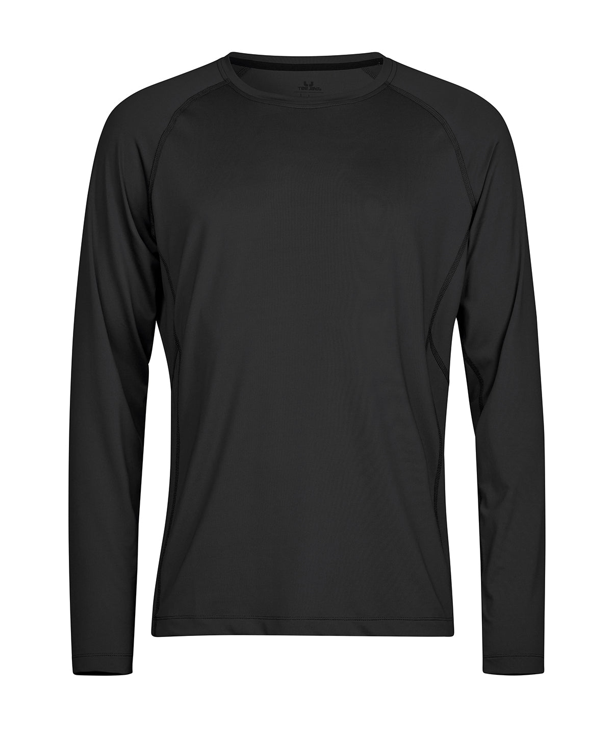 Long Sleeve Cooldry Tee - TJ7022 - Black - Customisable T-Shirt