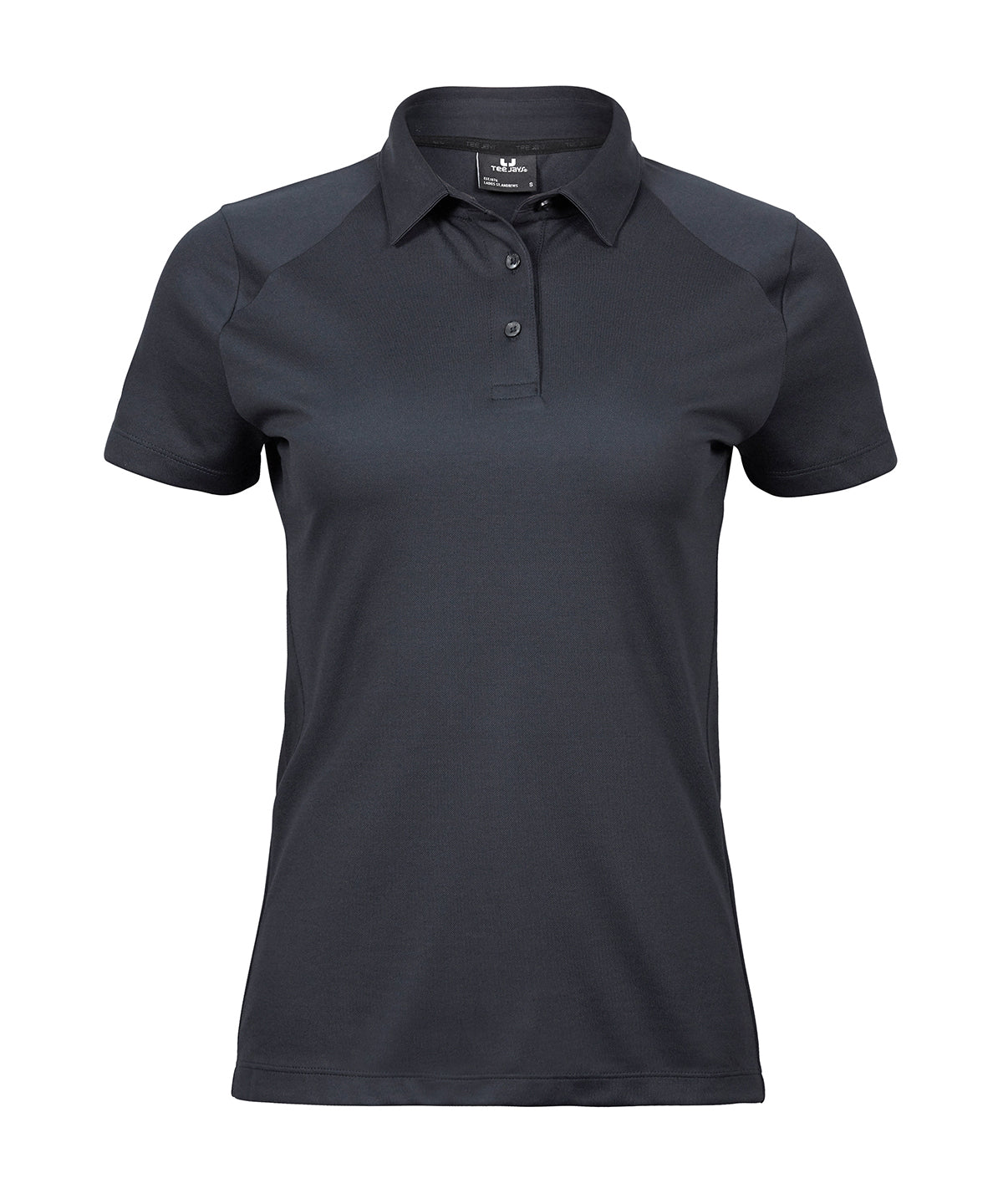 Ladies Luxury Sport Polo - TJ7201 - Dark Grey - Customisable Polo Shirts