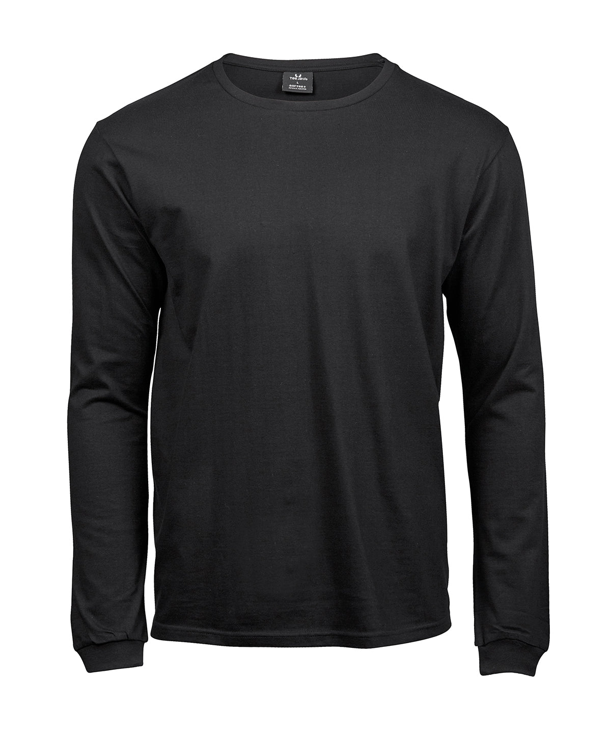 Long Sleeve Fashion Sof Tee - TJ8007 - Black - Customisable T-Shirt