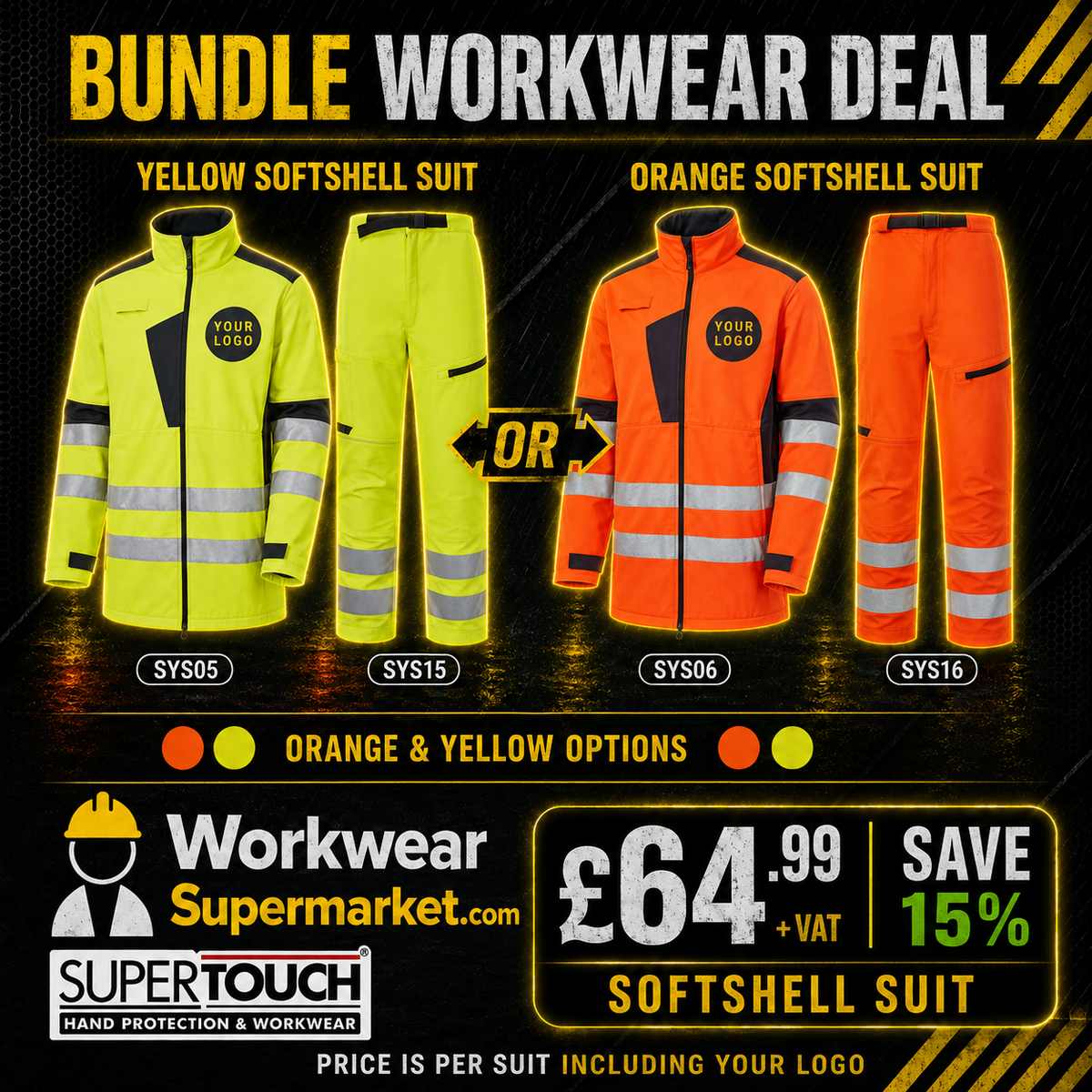 Hi-Vis Softshell Suit Bundle