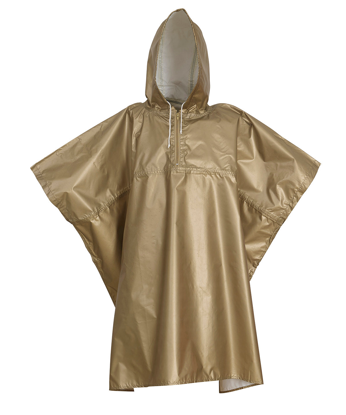 Yoko promo poncho (HVS470) - YK058 - Gold - Customisable Ponchos